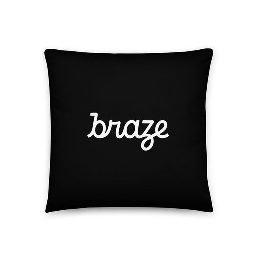 Braze Pillow (Black)