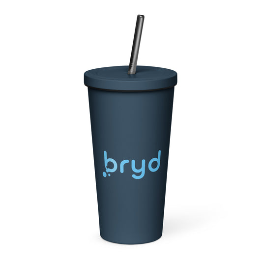 Bryd Tumbler (with straw)
