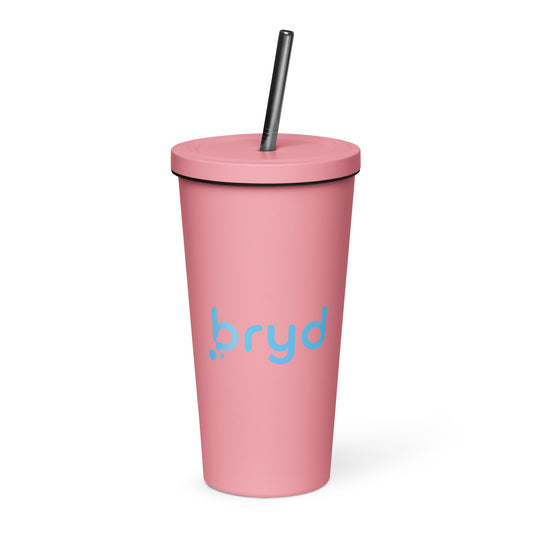 Bryd Tumbler (with straw)