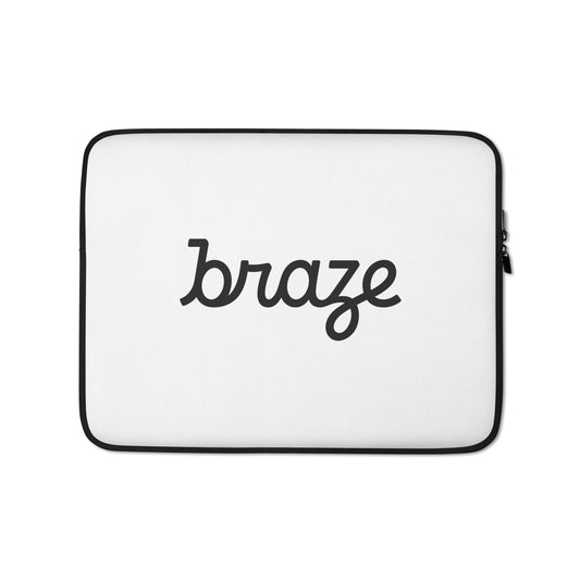 Braze Laptop Sleeve (White)