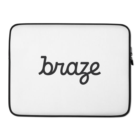 Braze Laptop Sleeve (White)