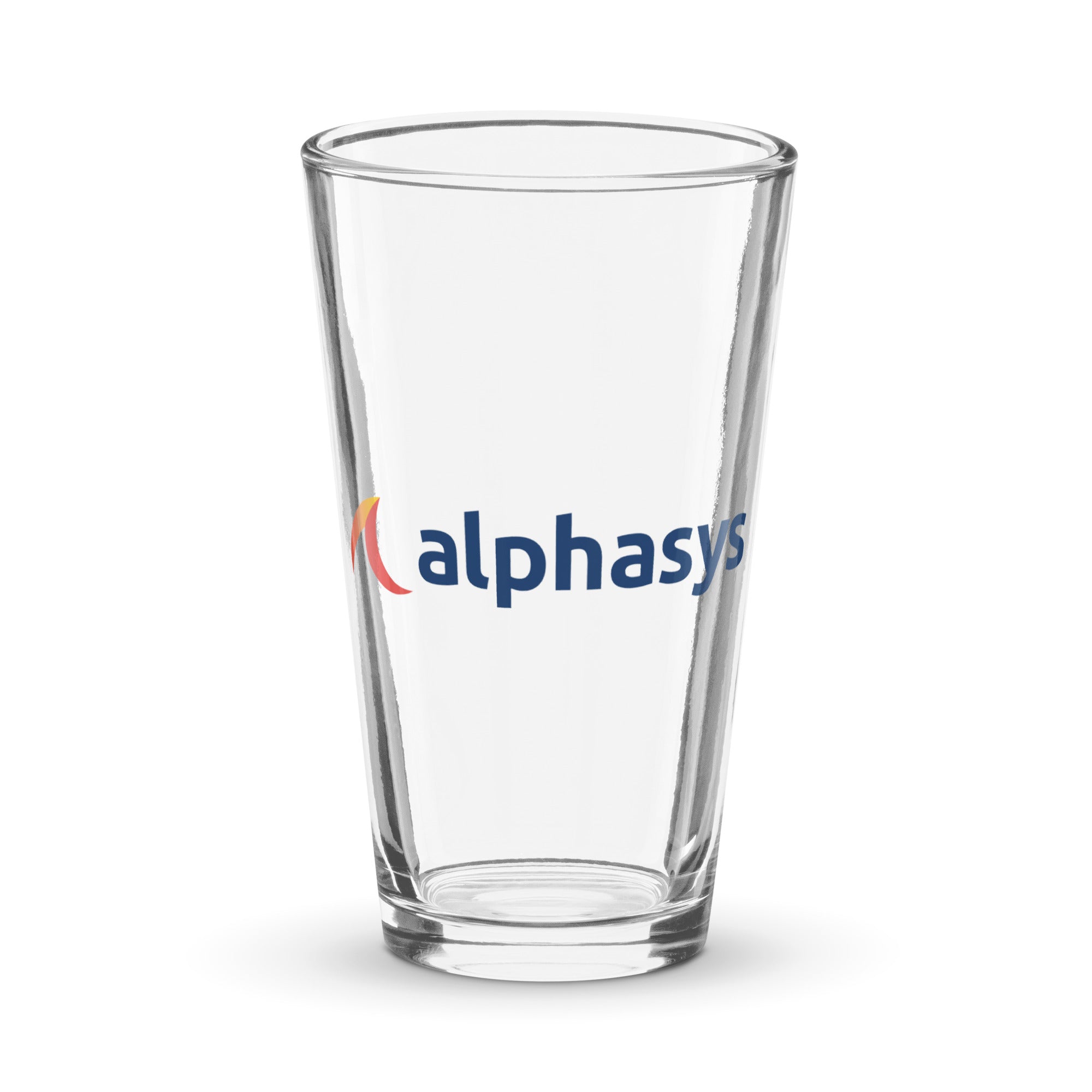 AlphaSys Pint Glass – YES, I AM