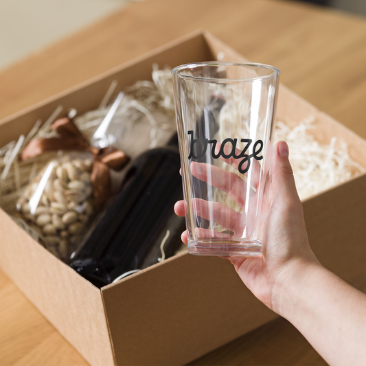Braze Pint Glass