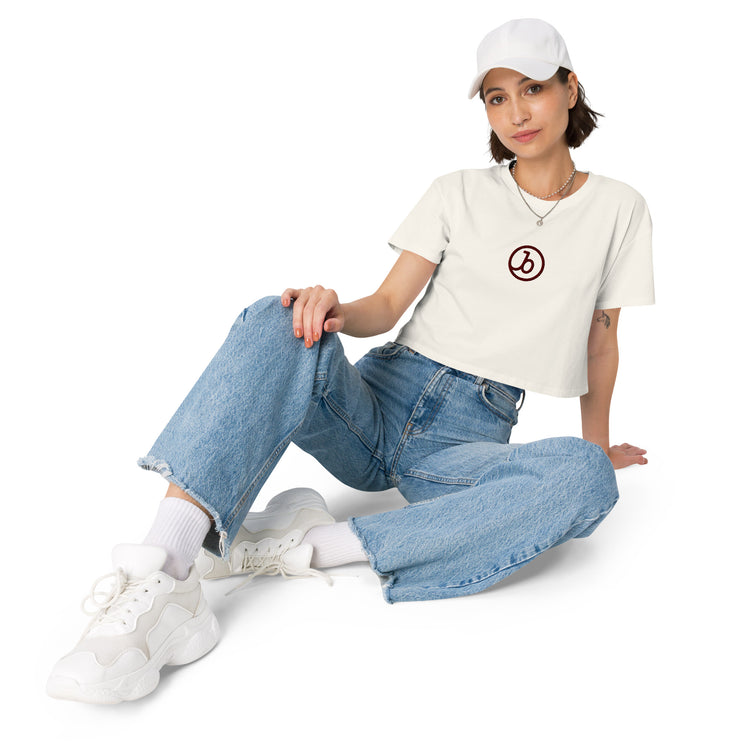 Braze Crop T-Shirt 2 (Embroidered)