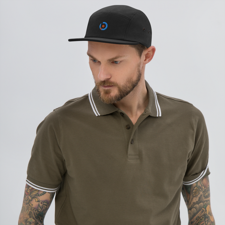 Blueport Panel Cap (Embroidered)