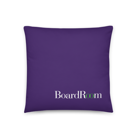 BoardRoom Pillow (Purple)