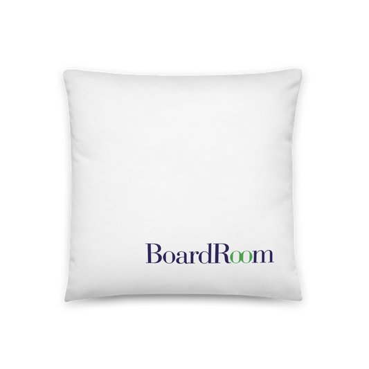 BoardRoom Pillow (White)