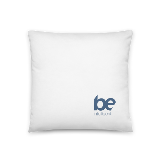 Be Intelligent Pillow (White)