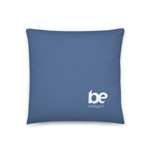 Be Intelligent Pillow (Blue)