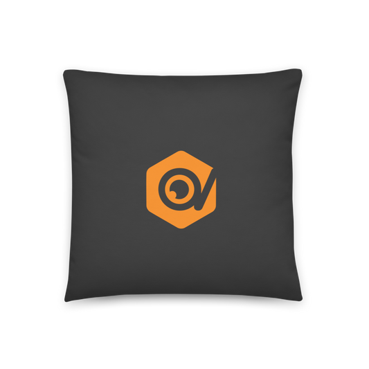 AdVisible Pillow (Black)
