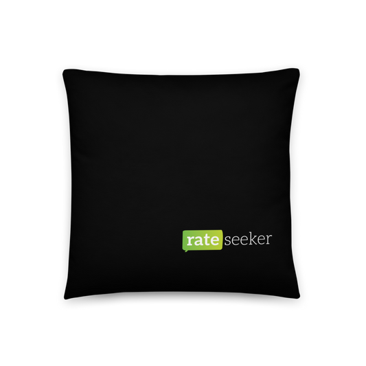 Rateseeker Pillow (Black)