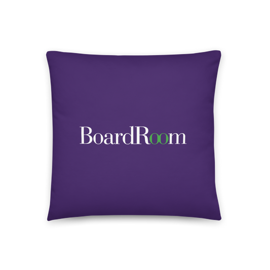 BoardRoom Pillow (Purple)
