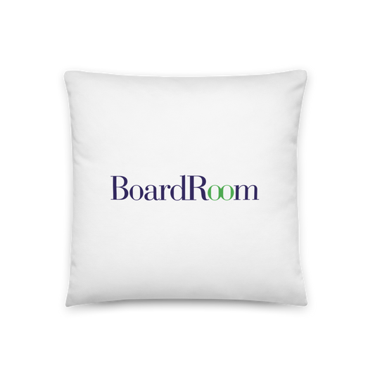 BoardRoom Pillow (White)