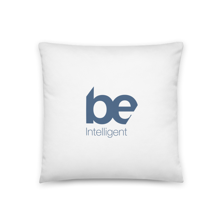 Be Intelligent Pillow (White)