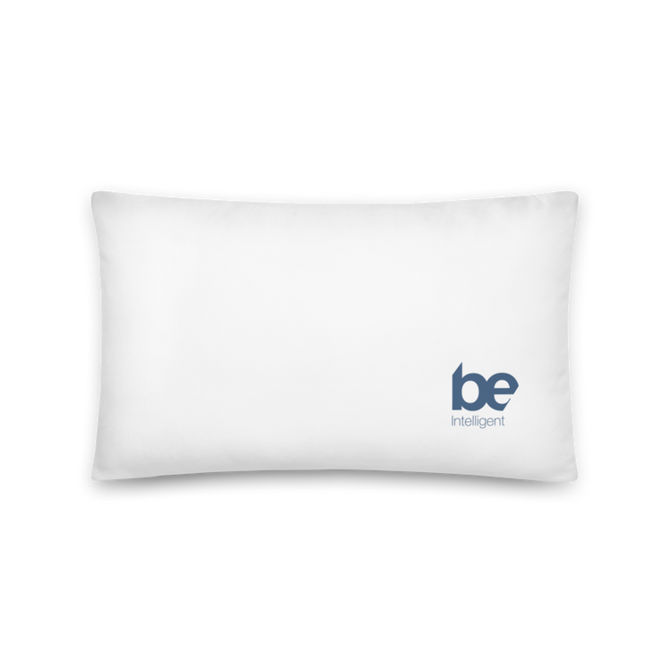 Be Intelligent Pillow (White)