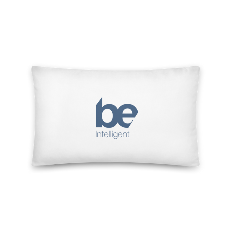 Be Intelligent Pillow (White)