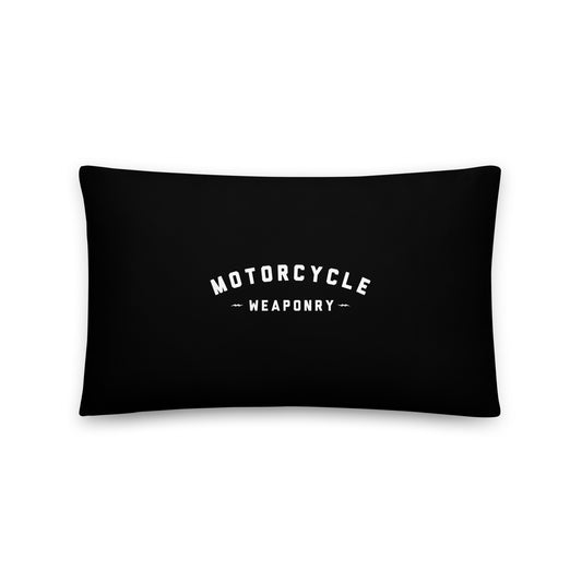 Motorcycle Weaponry Pillow (Black)