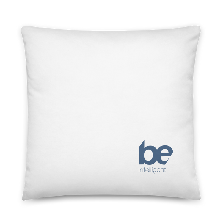 Be Intelligent Pillow (White)