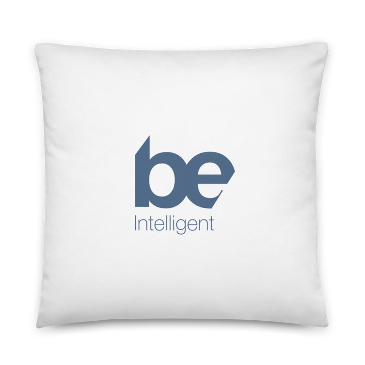 Be Intelligent Pillow (White)