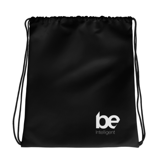Be Intelligent Drawstring Bag