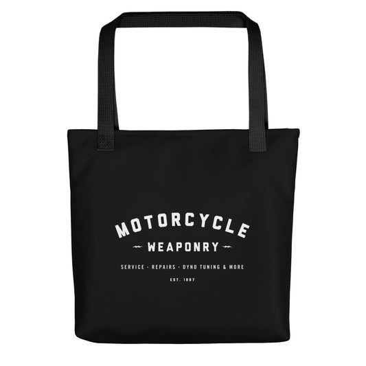 Motorcycle Weaponry Tote Bag (Black)