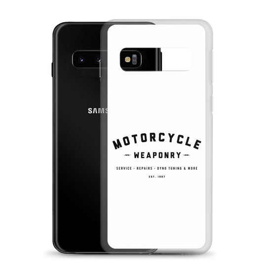 Motorcycle Weaponry Samsung Case (White)