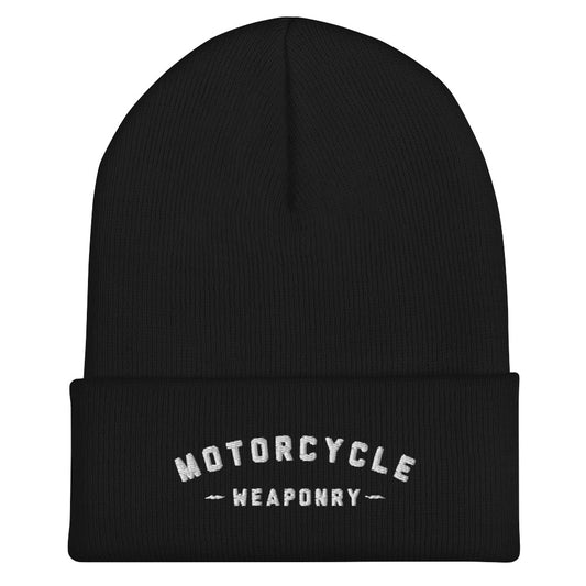 Motorcycle Weaponry Beanie (Embroidered)