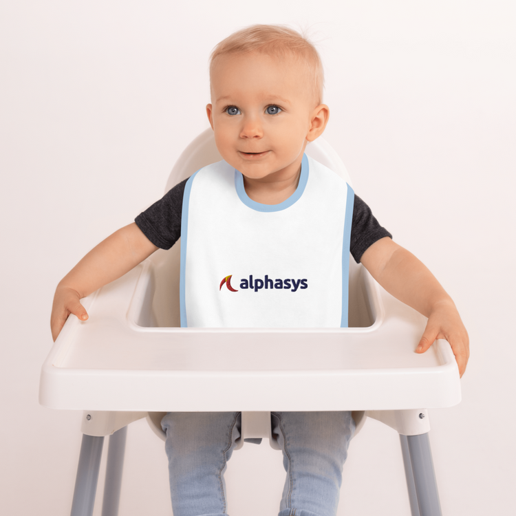 AlphaSys Baby Bib (Embroidered)