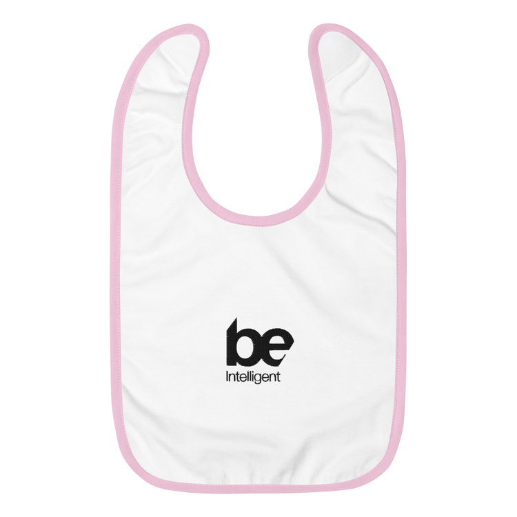 Be Intelligent Baby Bib (Embroidered)