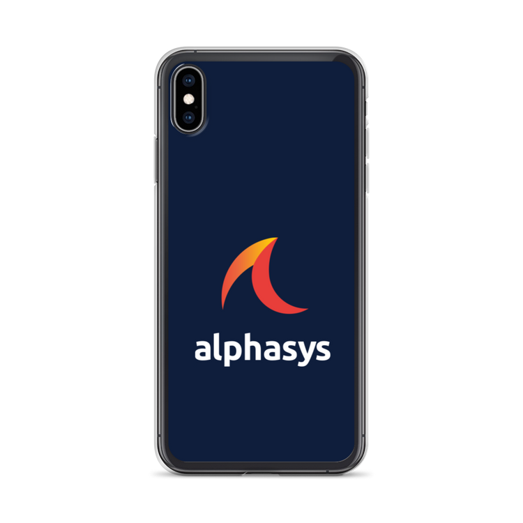 AlphaSys iPhone Case (Navy)