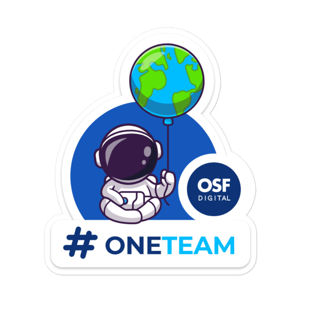 One Osf OSF Stickers (One Team) – YES, I AM