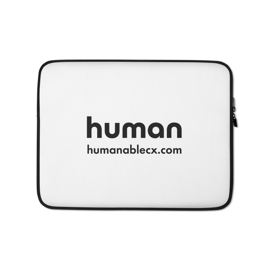 HumanableCX Laptop Sleeve (White)