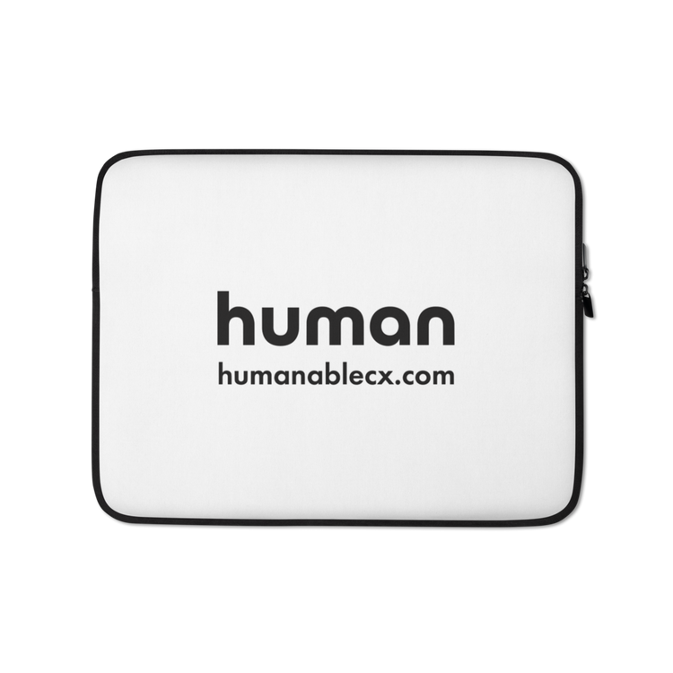 HumanableCX Laptop Sleeve (White)