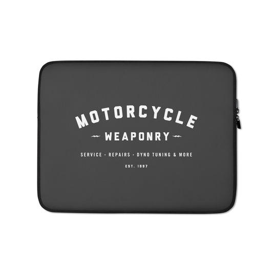 Motorcycle Weaponry Laptop Sleeve (Black)