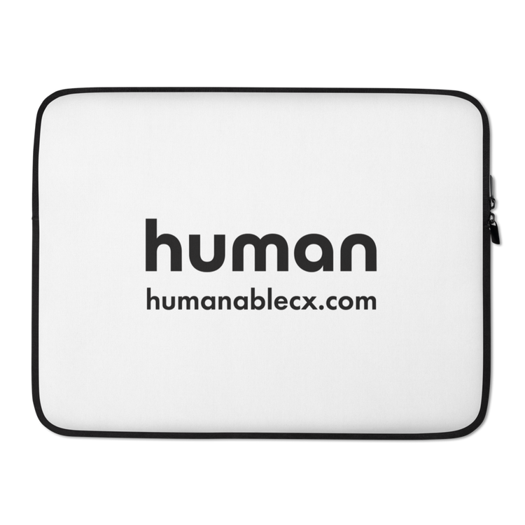 HumanableCX Laptop Sleeve (White)
