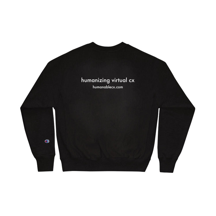 HumanableCX Champion Sweatshirt 3 (Front & Back)