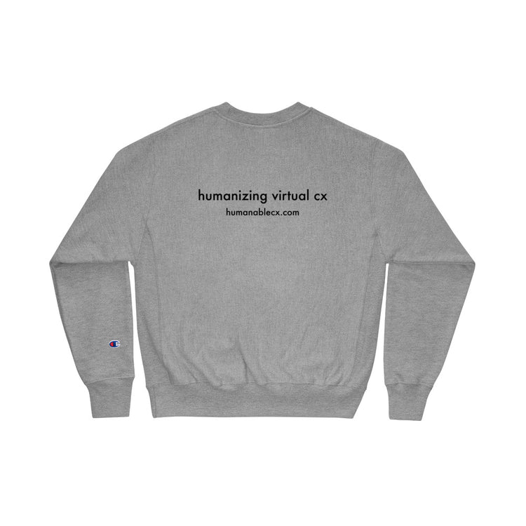 HumanableCX Champion Sweatshirt 3 (Front & Back)