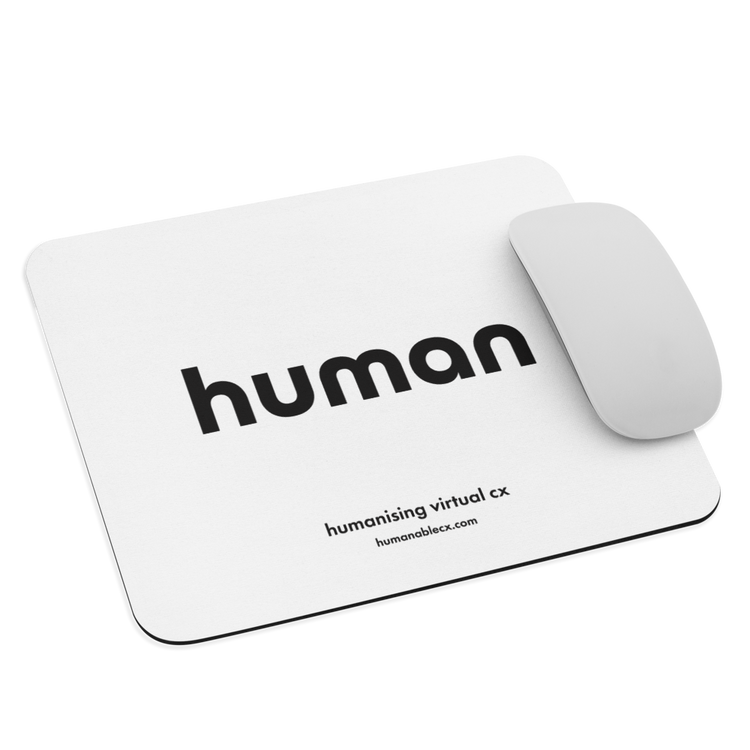 HumanableCX Mouse Pad (White)