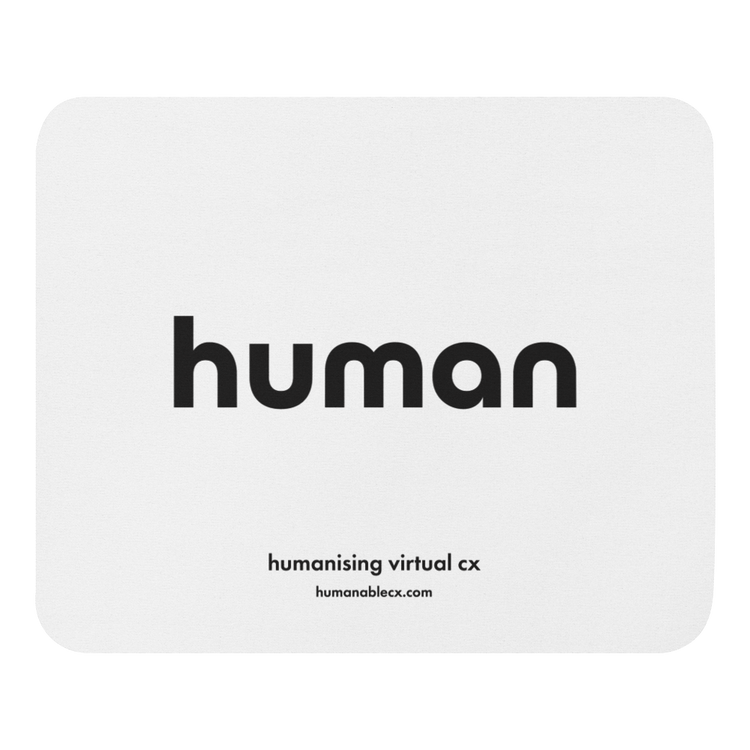 HumanableCX Mouse Pad (White)