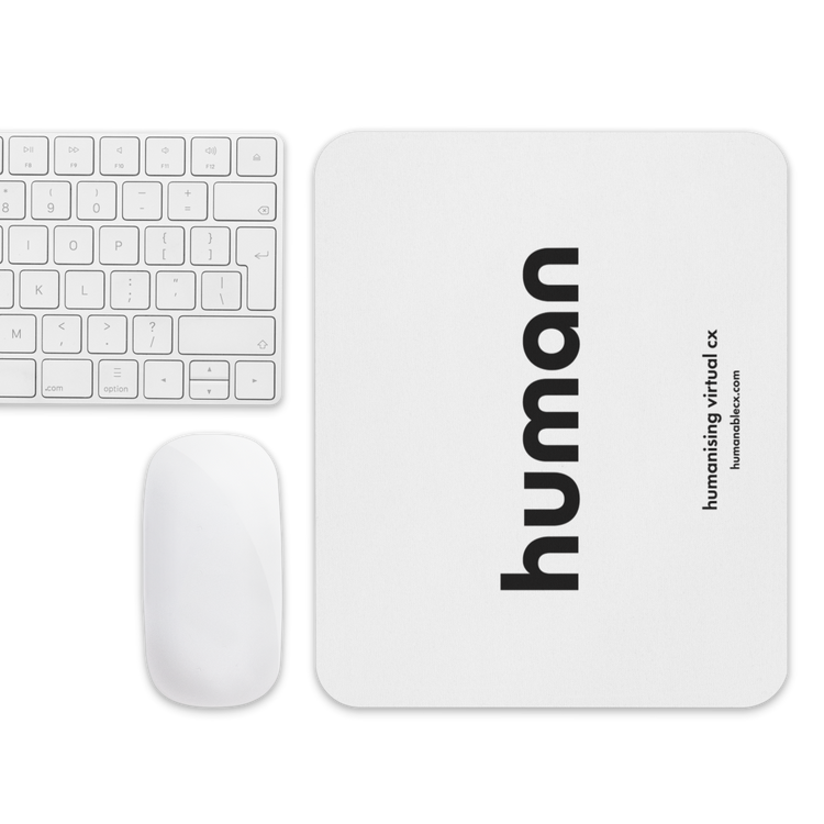 HumanableCX Mouse Pad (White)