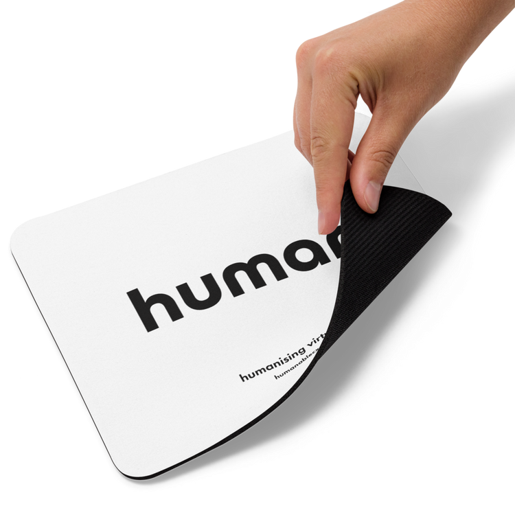 HumanableCX Mouse Pad (White)