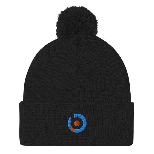 Blueport Pom-Pom Beanie (Embroidered)