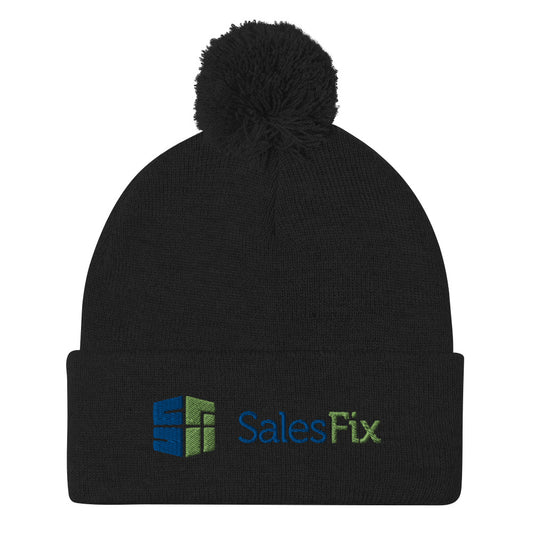SalesFix Pom-Pom Beanie (Embroidered)