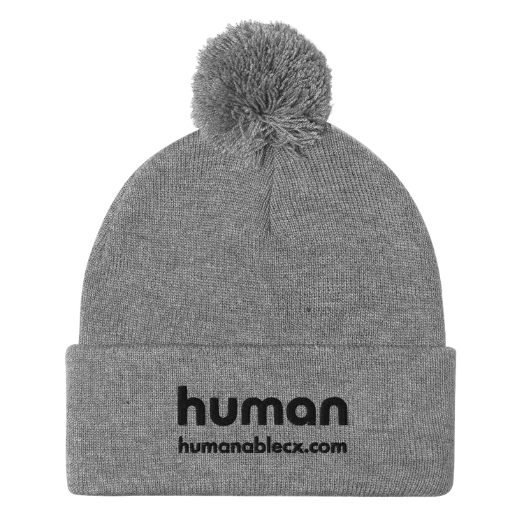 HumanableCX Pom-Pom Beanie (Embroidered)