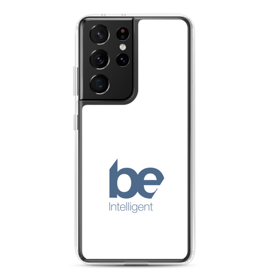 Be Intelligent Samsung Case (White)