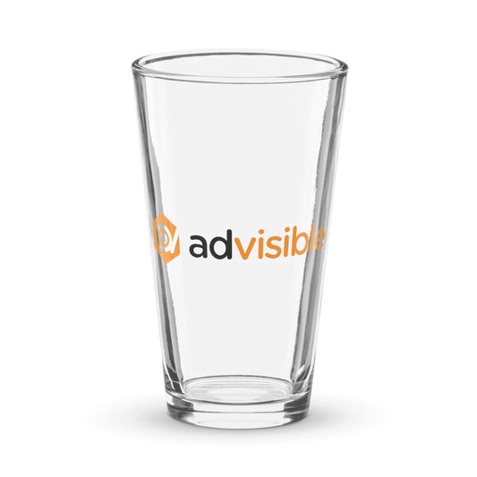 AdVisible Pint Glass