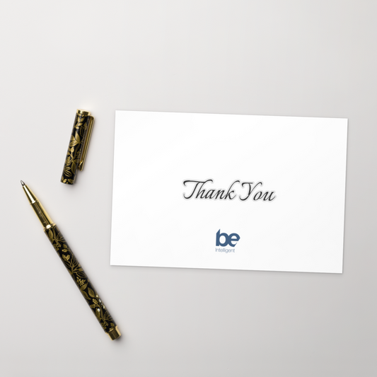 Be Intelligent Postcard