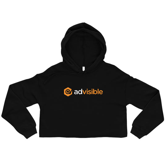 AdVisible Crop Hoodie