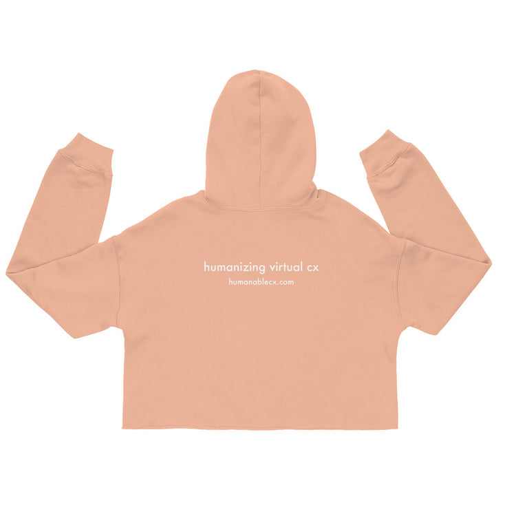 HumanableCX Crop Hoodie (Front & Back)