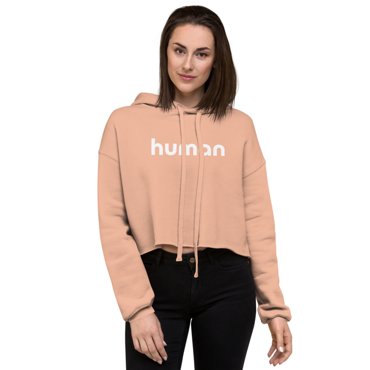 HumanableCX Crop Hoodie (Front & Back)